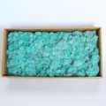 Preserved moss flower material box light blue coral grass DIY wall decor 500g wholesale - Tiffany Blue