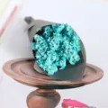 Mini mazzo di fiori secchi erba di cristallo regalo decorazione accessori cosmetici - Blu (tinto)