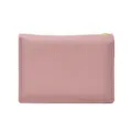 Rosa Litschi Muster Leder Kartenetui minimalistische Kreditkarten Geldbörse für Damen - Standardausführung / Rosa