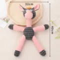 Dog plush chew toy, cute interactive pet molar toy with size 32x40cm for puppy play. - Big Silly Donkey