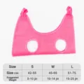 Amaca per toelettatura animali in rete rosa per gatti cani taglia unghie S M L - Taglia S / Rosso rosa