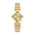 Reloj de mujer Yalalusi pequena esfera cuadrada dorada elegante y minimalista chic - Caja Dorada Esfera Blanca