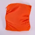 Washable waterproof dog diaper pet sanitary pants orange reusable puppy wrap breathable. - XS / Orange