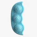 TPR pet pea shaped chew toy for dogs, blue teething stick and interactive training ball. - Gentleman Blue