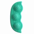 TPR pet peapod chew toy dog molar stick green interactive training toy ball for puppy dogs - Teal