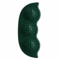 TPR Pet Pea Toy Dog Teething Grinding Stick Interactive Training Chew Toy Green Color - Dark Green