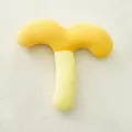 Comfortable yellow plush pet neck pillow and toy for cats and dogs, soft and cozy sleep support. - Soybean Sprouts