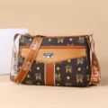 Stylish multi-functional crossbody shoulder bag for women, large capacity casual daily use. - Letter M Necklace