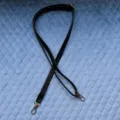 Zwarte vervangende tasriem verstelbaar PU leer crossbody schouderriem accessorie - 1.5cm Breedte (33 Serie) / Zwart