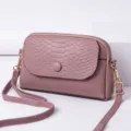 Sac à bandoulière mini pour femme élégant mauve en cuir PU sac à main tendance et chic - Pourpre bois de cerf