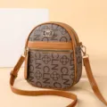 Classic monogram vertical crossbody bag for women, lightweight mini shoulder bag daily. - CLN