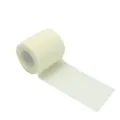 White cohesive pet bandage wrap roll for dogs, soft elastic adhesive tape for paws and joints. - 5cm * 4.5m / White