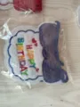 Pet dog cat birthday bib saliva towel cute embroidered party decoration scarf supply - One Size / Birthday Scarf / Dark Blue