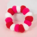 Colorful pom pom pet elizabethan collar soft cat dog neck cone cute variant style item - 8