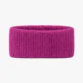 Fascia per capelli in maglia fucsia calda inverno yoga sport elastico morbido accessorio. - Viola scuro