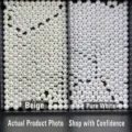 ABS immitation pearls round direct hole DIY jewelry accessories white beige - 3mm (Περίπου 20.000 τεμ./250g) / Εξαιρετική ποιότητα [Σπασμένο λευκό]