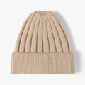 Mujer Invierno Gorro Sombrero Casual Acanalado Tejido Cálido Cachemira Sensación Color - Talla única / Metro