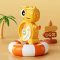 Cute dinosaur water gun toy for kids summer beach outdoor water fighting play fun. - Yellow DQ Dinosaur / Yellow