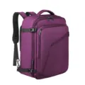 Lila Reise-Rucksack, großer Business Laptop Rucksack für Wochenendtrips Variante. - Lila