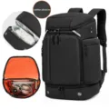 Grosse Kapazitaet Reise Sport Rucksack mit Nass Trocken Trennung Schuhfach schwarz multifunktional - Schwarz