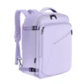 Wasserdichter Reiserucksack groessere Kapazitaet Business Laptop Schultasche fuer Damen - Hellviolett