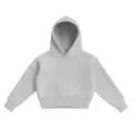 Παραλλαγή μονόχρωμου γκρι oversized heavy hoodie, μοντέρνο streetwear στιλ άνετο ρούχο. - 3XL / Tops / Ανοιχτό γκρι