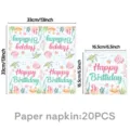 Ozean Thema Geburtstag Party Papierservietten unterwasser Tier Design Tischdekoration. - 海洋动物纸巾