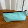 Einfaches Leinwand-Etui im japanischen Stil, einfarbige Federtasche für Schüler und Studenten - Grün