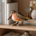 Resin American woodcock bird figurine home decor sculpture bookshelf display ornament detail - Resin Plover