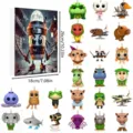 Acrylic Christmas advent calendar with hanging ornament blind box set for the holiday - Classic of Mountains and Seas Blind Box - Style I
