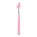 Pink telescopic pointer stick teacher reading finger extendable presentation tool item - Pink