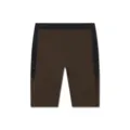 Short de Sport Compression Homme Course Fitness 5 Pouces Respirant Entraînement - S / Bas / Brun Foncé
