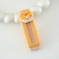 Schattige kat push-pull gum detail, brood-thematische intrekbare kantoorartikelen gum voor schoon. - Kattenkoekje