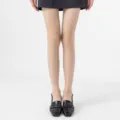 Damen transparente Feinstrumpfhose Sommer dünn hautfarbene Strumpfhose elegant für Alltag - Einheitsgröße / Unterteile / Helle Hautfarbe