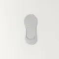 Damen hellgraue unsichtbare Bootssocken, atmungsaktive einfarbige flache Socken Variante. - Einheitsgröße / 1 Paar / Grau