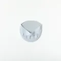 Women forefoot toe pads light gray split toe half socks for sandals and fish mouth shoes - One Size / 1 Pair / Gray