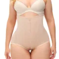 Hoge taille buikcontrole vormende slip voor vrouwen postnataal figuurvormer slip. - M / Huidskleur