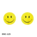 Wegwerp onzichtbare tepelcovers schattig geel smiley gezicht sexy anti-lek borststickers - Eén maat / Glimlach Print (DNC-125)