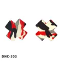 Disposable self-adhesive cross camo nipple covers, sexy anti-glare pasties for women. - One Size / Cross Camouflage