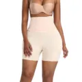 Hoge taille buik correctie corrigerend ondergoed dames shapewear boxershorts - S / Huidskleur