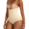 Hohe Taille Miederhose Bauchweg Nahtlose Formender Slip Damen Korperformer Bequem. - M/L / Hautfarben