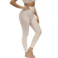 Hoge taille naadloze vormende leggings voor vrouwen buikcontrole billen lift broek - XL / Huidskleur