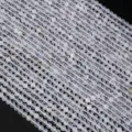 Natürliche weiße Kristall lose runden Perlen Halbzeug Stränge für DIY Schmuck Hauptansicht - 3A Natürlicher Weißer Kristall / 7mm (Ca. 60 Stück)