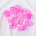 Rosa rohe Kristallsteine für Heimtextilien, Kristallheilung und Aromatherapie-Diffusor. - Galvanisiertes Rosa / 1 Stück