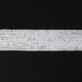Natürliche weiße Kristall facettierte quadratische Perlen Variante für DIY Schmuck. - Durchscheinender Weißer Kristall / 2.8mm