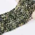 Natural stone round agate loose beads DIY crystal necklace bracelet spacer wholesale - Chalcedony Round Bead / 10mm