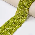 Perles rondes en cristal vert 4mm semi-finies pierres précieuses DIY bracelet bijoux design - Jade Xiu / Perle Ronde 4.5-5mm