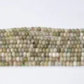 Natuerliche Achat Abakus Perlen mehrfarbig Halbzeug DIY Schmuck Accessoires! - Abakusperlen / 6mm (ca. 82 Stück) / Eis-Jade