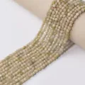 Perles en pierre naturelle semi-finies brins pour bracelets et colliers DIY 4mm. - Pierre de coquillage / Perle Ronde 4.5-5mm