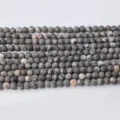 Perles rondes en cristal naturel agate semi-finies bricolage collier bracelet pur - Pierre de Carte / Perle Ronde 4mm
